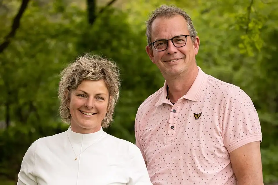 Gerben et Netty van Dorland, propriétaires de Timberlab.